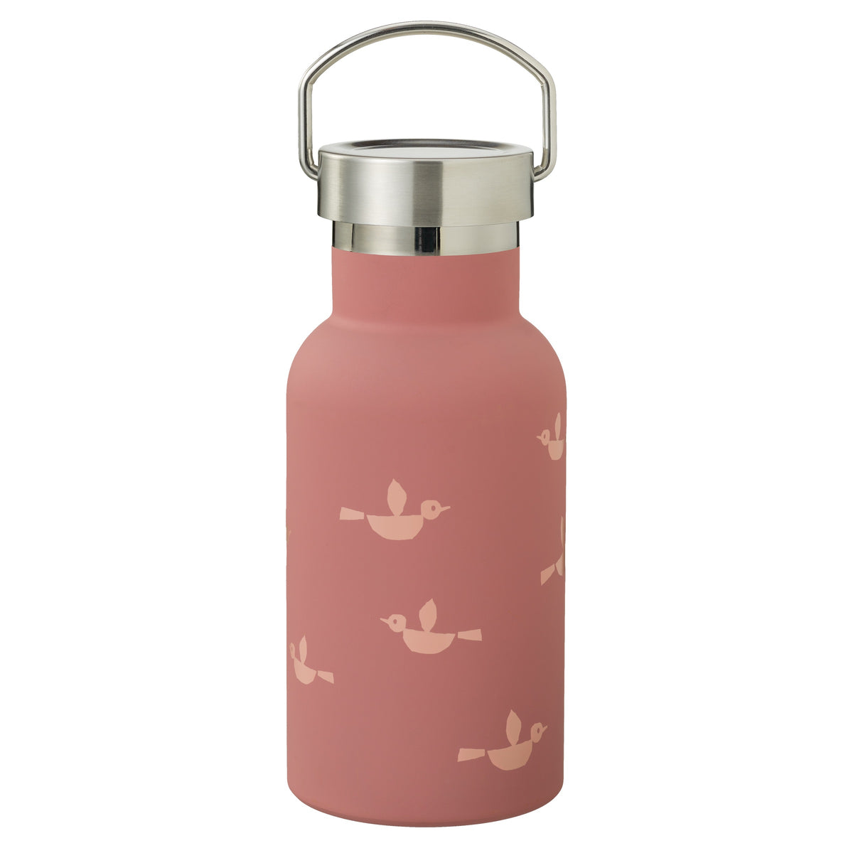 Borraccia Thermos Acciaio 2 Tappi – Passerotto – Fresk